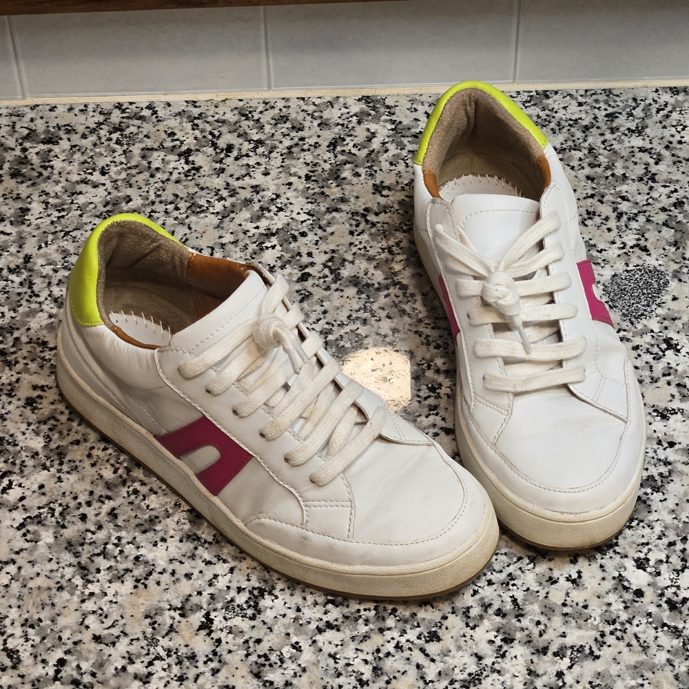 Lucky Brand Hinta Leather Sneakers | Irregular Mix-Size Set